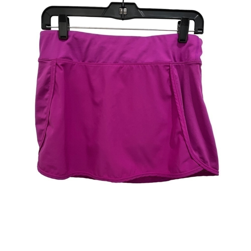 𝅺fabletics Womens Workout Skirt with Shorts Skort Fuchsia Size Small